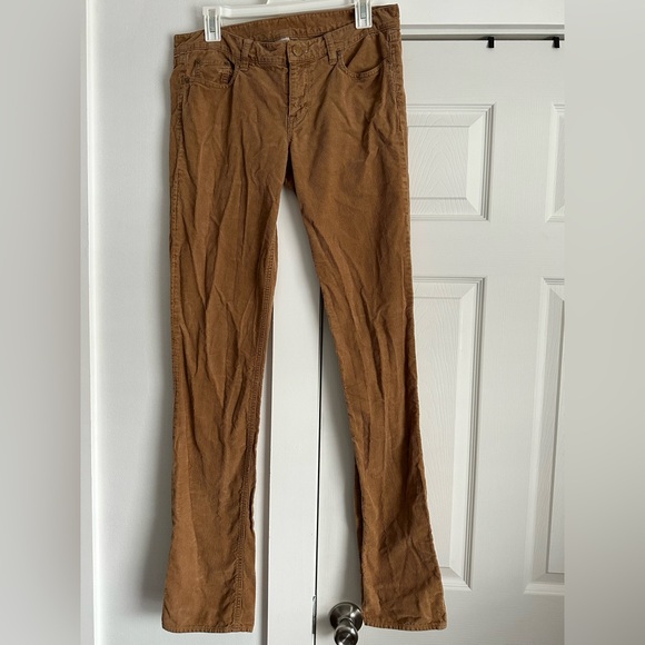 J. Crew Pants - J. Crew Tall 29 T Tan Corduroy Trousers long City Fit 29T